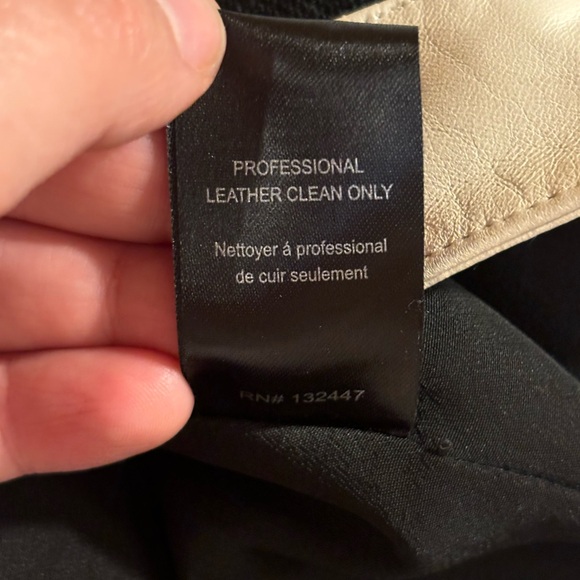 Unique PJK Leather Sleeved Jacket - Picture 10 of 10